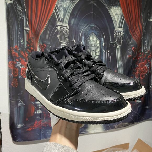 Nike Air Jordan 1 Low "All Star" Men's Size 9 DD1650-001 Carbon Fiber Sneakers - Picture 1 of 6